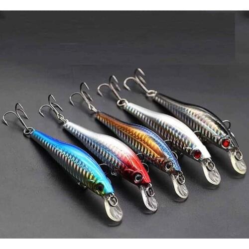 Fishing Lures Simulation Baits 9.8cm 12g Artificial ABS 3D Eyes Bionic Bait For Sea Bass Tackle Minnow Accessories Popper Jig