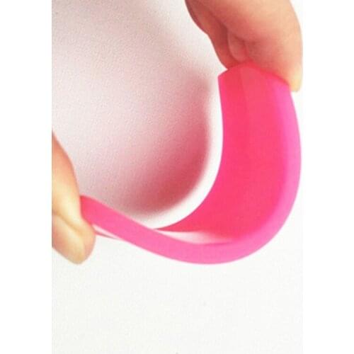 Pink Scraper Soft Rubber Squeegee Tint Tools Glass Water Wiper Car Styling Tool