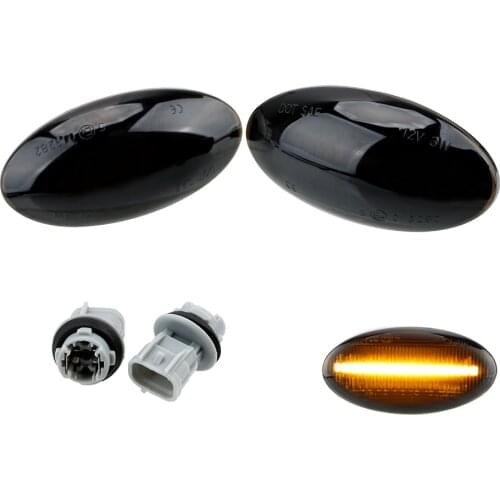 LED Car Dynamic Side Marker A Pair Turn Signal Light For Suzuki Swift Jimmy Vitara SX4 Alto Flowing Water Light Blinker Light