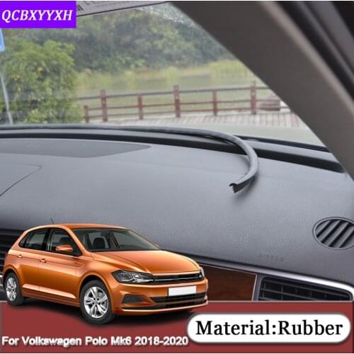 Car Anti-Noise Soundproof Dustproof Car Dashboard Windshield Sealing Strips Fit For Volkswagen Polo MK6 Virtus Sedan 2018-2020
