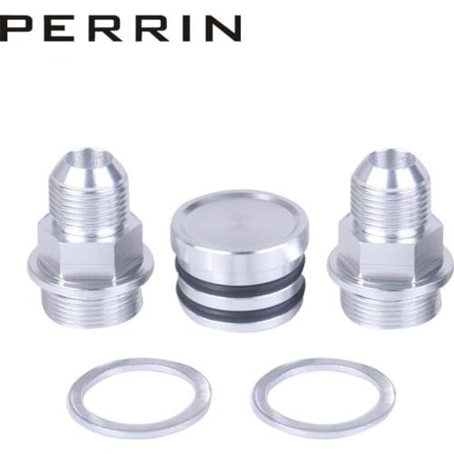 Rear Block Breather Plug & Fittings M28 TO 10AN For Integra Catch Can B16 B18c GSR ITR B18b