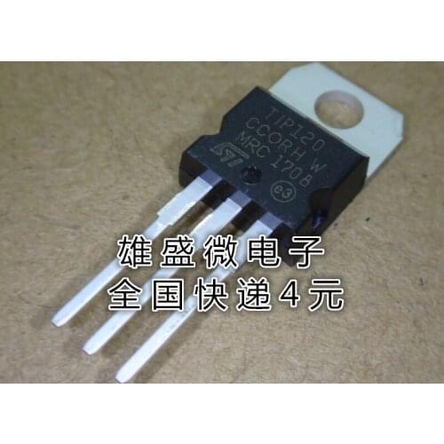 100% Original New In Stock TIP121 TO-220 NPN 10pcs/lot