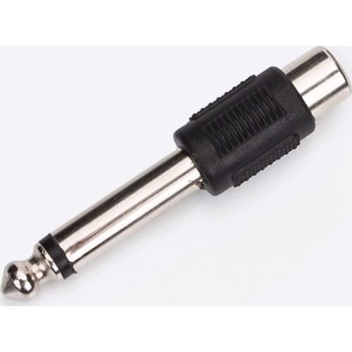 EZ tattoo accessories connection RCA to 6.3mm Jack adapter Power Adapter Plug for Tattoo Machine Power Supply