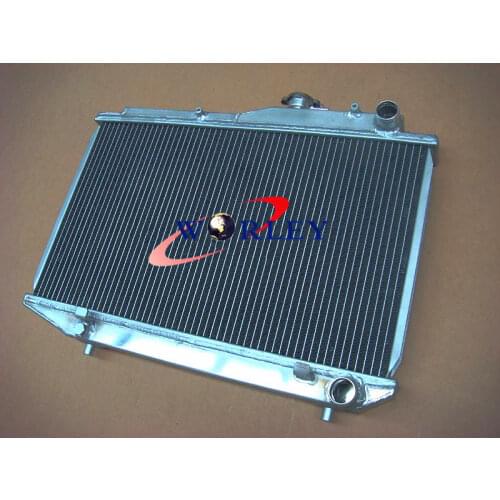 52MM ALUMINUM RADIATOR for TOYOTA COROLLA AE86 4AGE GTS Manual 1983-1987 84