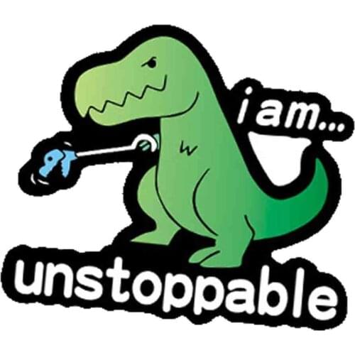 Car Stickers Decor Motorcycle Decals Dinosaur Funny Decorative Accessories Creative Sunscreen Waterproof PVC,11cm*10cm