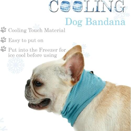 Dog Cool Bandana Dog Cooling Accessories Cool Dog Neck