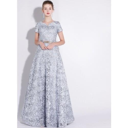 Shining Long Bridesmaid Dress Evening Elegant Sequin Dresses Ball Gowns Dresses Formal Dresses Mulberry Silk Evening Party Gown