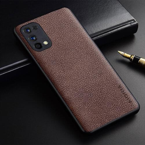 Case for Oppo Realme 7 Pro slim premium PU leather funda coque capa Business Style Case Cover for Oppo Realme Narzo 30
