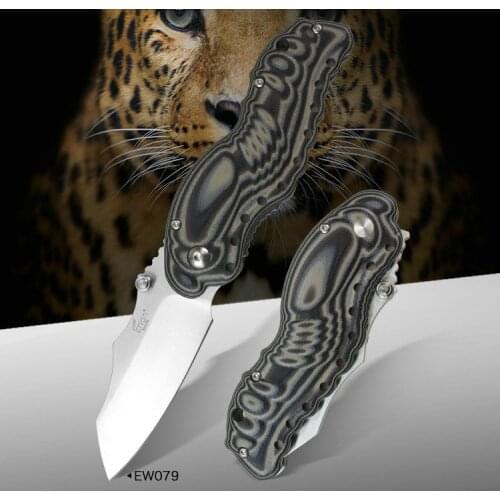 ENLAN Hunting Knife Folding Camping knives Survival Knives 8cr13mov Blade G10 Handle Outdoor EDC Tools Dropshipping