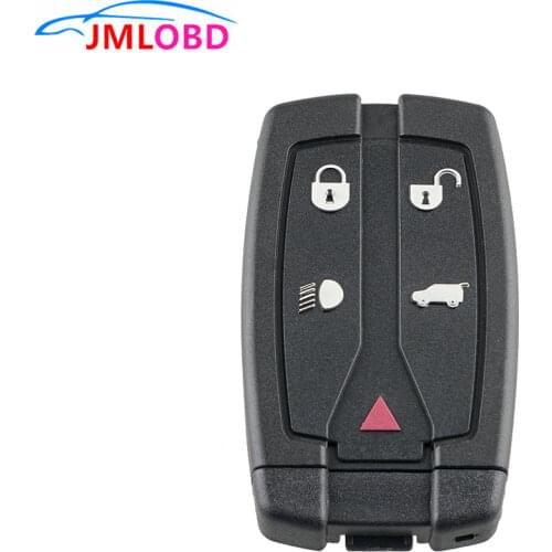 2020 New replacement remote car key shell case forLAND ROVER FREELANDER 2 5 buttons remote smart key fob case shell blade