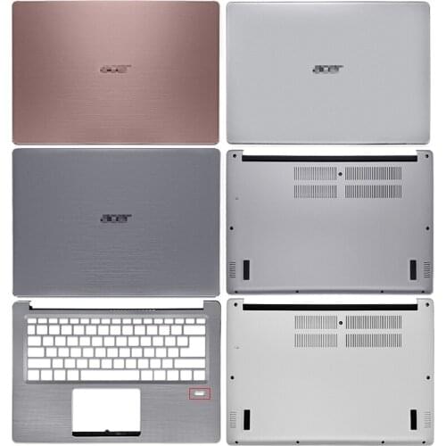 New For Acer Swift 3 SF314-54 SF314-54G Series Laptop LCD Back Cover Palmrest Bottom Case Silver Pink Grey A C D Cover