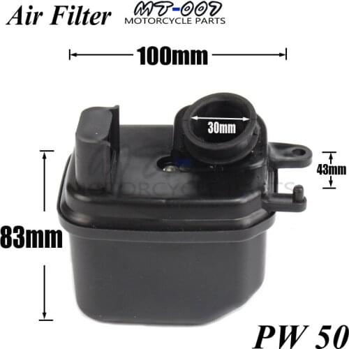 NEW Air Filter Box Assembly For PW50 PY50 PW PY Piwi 50 1984-2004 Free shipping