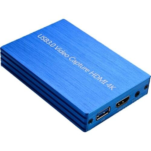 4K HDMI To USB 3.0 Video Capture Card Dongle 1080P 60fps HD Video Recorder Grabber For OBS Capturing Game Game Capture Card Live