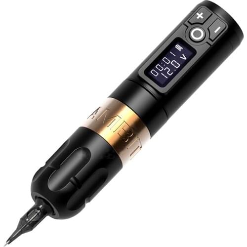 Portable Wireless Tattoo Machine Pen Battery Original German Motor 1950 MAh Lithium Battery Fast Charge Mute Low Vibration