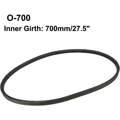 Uxcell Hot Sale 3Size 10mmx6mm Rubber Transmission Belt Inner Girth 700mm 470mm 468mm Replacement Drive Belt for Washing Machine
