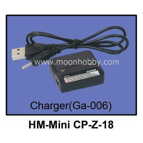 Walkera Mini CP Charger(Ga-006) HM-Mini CP-Z-18 Mini cp spare parts FreeTrack Shipping
