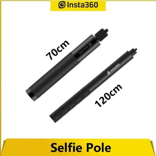 100% Original Insta360 70cm / 120cm Invisible Selfie Stick Pole Action Video Camera Accessories for Outdoor Waterproof Sport Cam