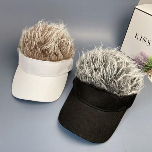 2020 New hip-hop Hats Europe and the United States Popular Drake Cat Baseball Cap Wig Hat Top Outdoor Men and Women Hats