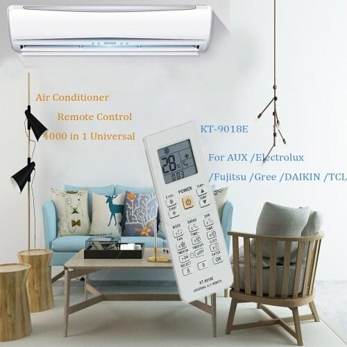 4000 In 1 Air Conditioner Remote Control KT-9018E LCD AC Fernbedienung