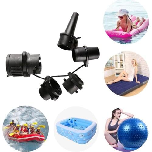 Inflatable Boat Pump Adaptor Surfboard Canoe Adapter Nozzle Accessories