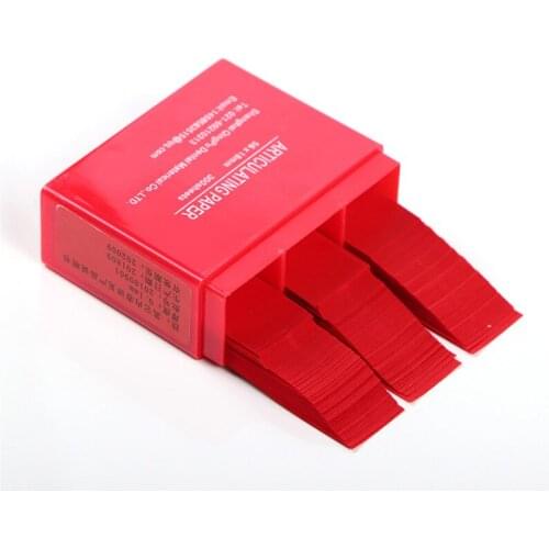 300 Sheet/Box Dental Articulating Paper Strips Red/Blue Dental Lab Tool Oral Care Teeth Whitening Dentist Material Rated