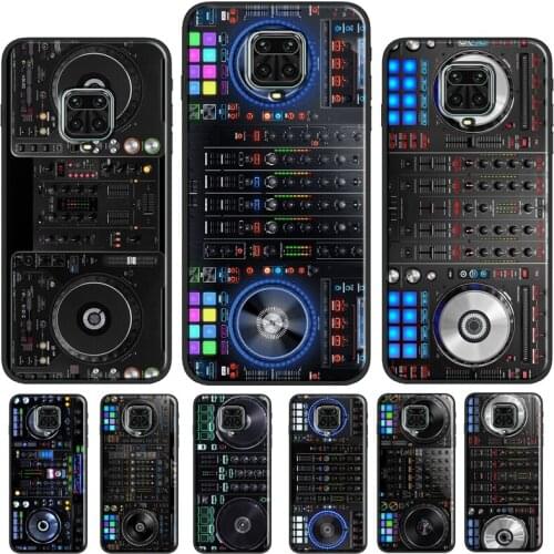 DJ Mixer Deck Controller Case For Xiaomi Redmi Note 8 9 Pro Note 9S 8T 9 9C 9A 9T Cover For Redmi Note 10 Pro Shell