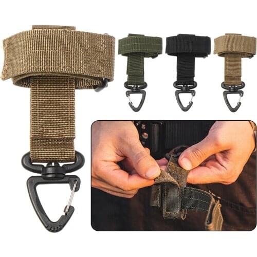 Multifunctional Glove Hook Safety Clip Outdoor Gloves Climbing Rope Storage Buckle Anti-lost Adjust Camping Glove Hanging Buckle