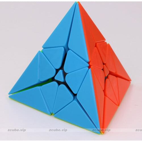 Puzzle Magic Cube fs limCube 2x2x2 Discrete Pyramind strange shape special twist professional speed Logic cube Z