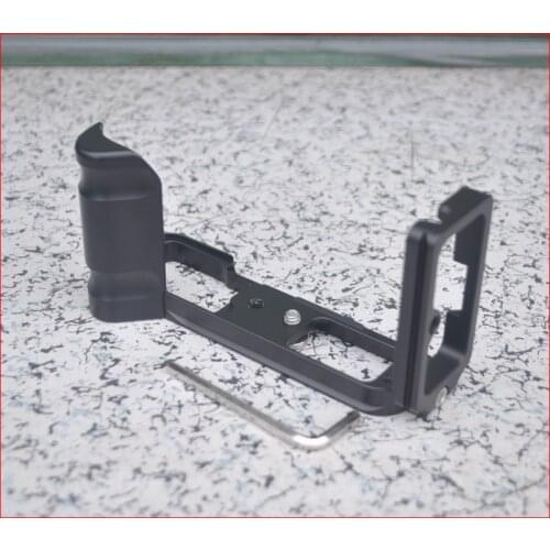 L-shaped Vertical Shoot Quick Release Plate Hand Grip Holder L Bracket Tripod Ballhead Support for Fuji Fujifilm X-T2 XT2