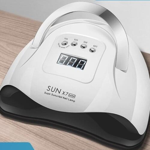 2021 SUN X5 MAX 80W 45LEDS Ice Lamp For Nails UV Lamp For Manicure Dryer For Led Nails Lamp Gel Polish Curing Lamp