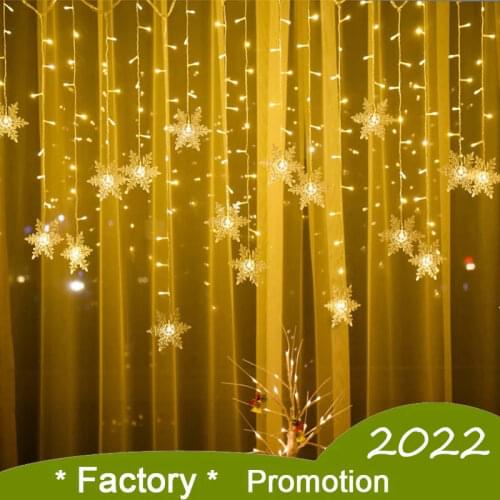 LEIJOS LED Garland Curtains