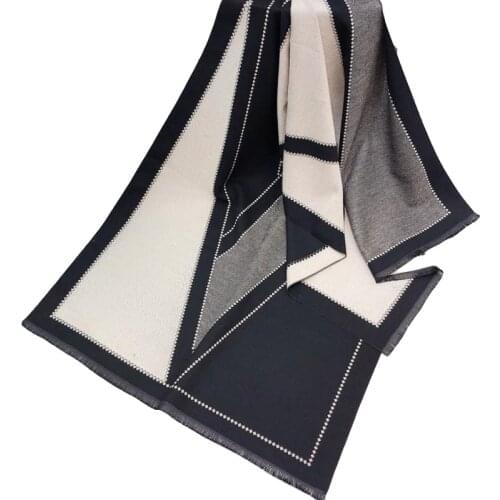 Fashion Winter Blanket Women Cashmere Warm Pashmina Foulard Lady Luxury Horse Scarves Thick Soft Bufanda Shawls