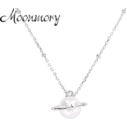 Moonmory Pearl Necklaces For Women
