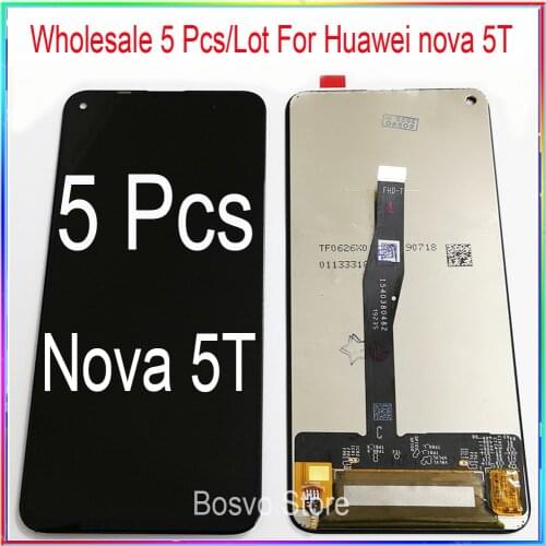 Wholesale 5 Pcs/Lot for Huawei nova 5T LCD screen display with touch assembly