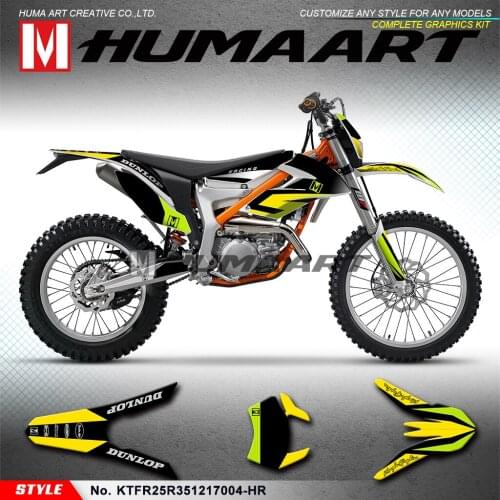 HUMAART Custom Graphics Kit Waterproof Sticker Motorcycle Décor for Freeride 250 350 2012 2013 2014 2015 2016 2017