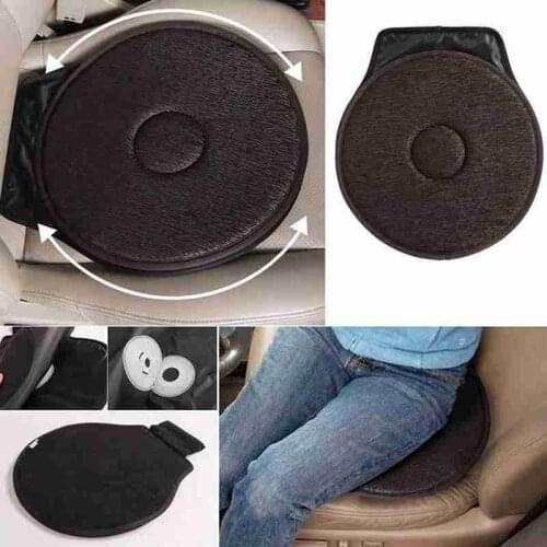 Portable Rotation Seat Cushion Car Chair Seat 360 Degree For Pregnant Women Soft Swivel Cushion Mobility Aid Revolving Cushions