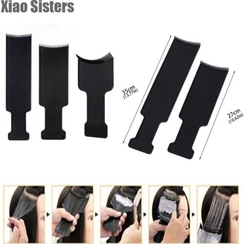 Professional Plastic Hair Coloring Dyeing Board Plate For Barber Hairdresser Design Styling Tools Accessories Salon Supplies