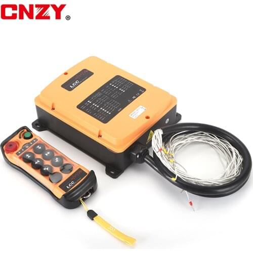 6 button remote control single and double speed LCC Q600/Q606 industrial remote control switch crane crane control crane