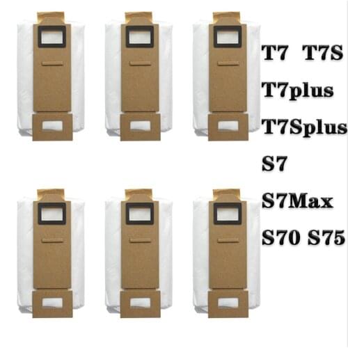 Dust Bag for Xiaomi Roborock T7 T7S T7plus T7Splus S7 S7Max S70 S75 Robot Vacuum Cleaner Accessories Parts Automatic Dust Bag