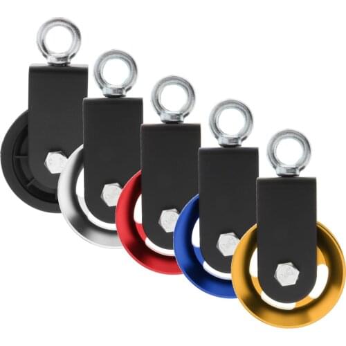 Aluminum Alloy Bearing Pulley Load For Lifting Cable Workout Wheel Gold