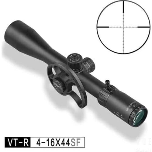 Discoverer VT-R 4-16X44SF Optical Tactical Hunting Mirror Mil Dot Crosshair can be installed freely as a shooter rifle telescope