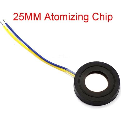 2 Pcs 25MM Ultrasonic Atomizer Energy Exchange Slice Ultrasonic Atomizer Accessories Atomizing Head Humidifier Nozzle