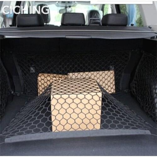 4 Hook Car Universal Trunk Cargo Net Mesh Storage Organizer For Mazda 2 Mazda 3 5 Mazda 6 CX5 CX7 CX9 Atenza Axela Accessories