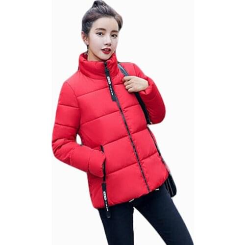 Winter Jacket Women Cotton Pdaaed Short Jacket 2017 New Thicken Hooded Warm Parkas Coat Female Autumn Outerwear ZL852