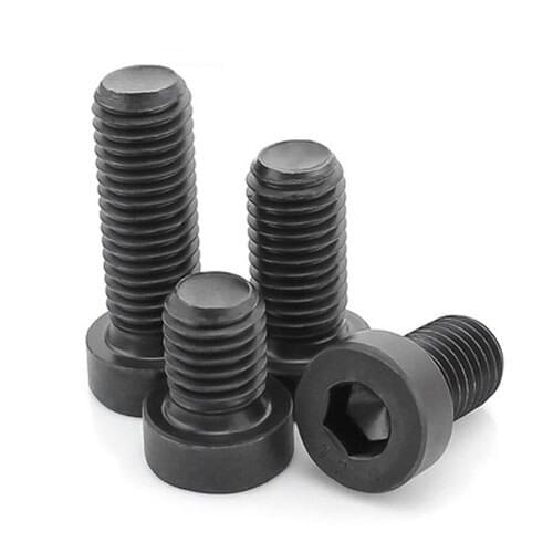 1pcs M16 12.9 level alloy steel Thin head Hexagon socket head mechanical screw short heads Allen bolt 30mm-60mm Length