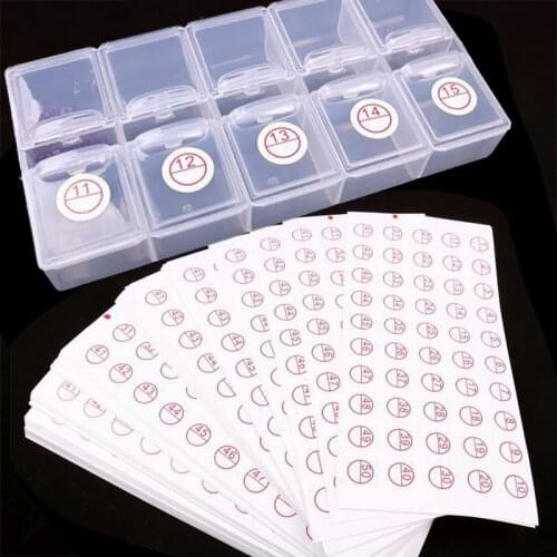 10 Sheets Diamond Painting Accessory Label Stickers Storage Distinguish Blank Note Label Diamond Classification Embroidery Tool