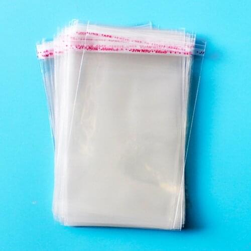 1000pcs 6*10cm Clear OPP Bags For Packaging Bags Self Adhesive Seal Transparent Plastic Bags Jewelry/gift Sacola Plastic Bolsa