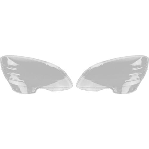 2x for Benz W204 C180 C200 2008-2010 Right/Left Headlight Shell Lamp Shade Transparent Lens Cover Headlight Cover