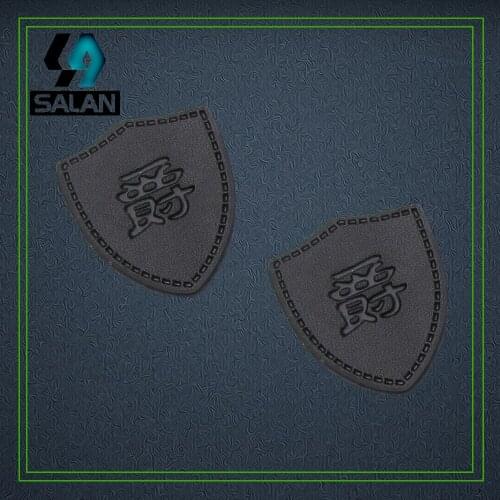 Free shipping customize Leather Label for clothing Handmade Patchworkcustom leather Sewing tags for clothes bags main labels