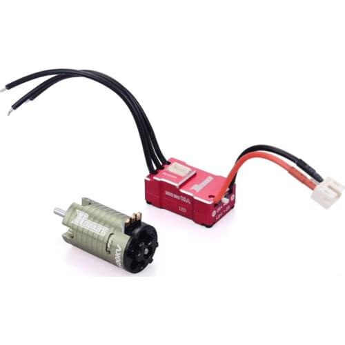 Surpass Hobby ROCKET1410 MINIZ Brushless Brushless Motor 3500kv/5500kv/7500kv/9500kv 18A ESC For 1/24 1/22 1/20 Car